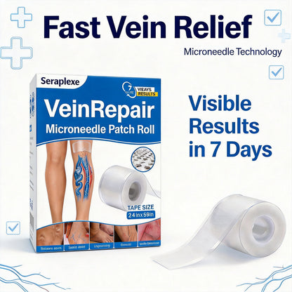 Micronthteedle Vein Repair Patch for Fast Spider Vein Relief