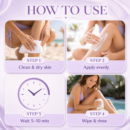 Nexisify Gentle Hair Removal Spray for Sensitive Skin,