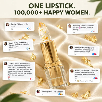 Lipstick designed for mature lips