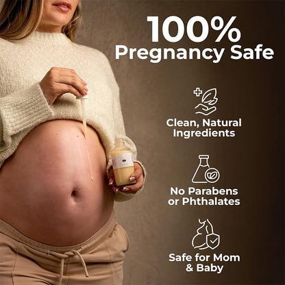 Stretch Mark Prevention Bundle Natural Skin Care Skin Care Product Pregnancy Must Haves Postpartum Recovery Kit