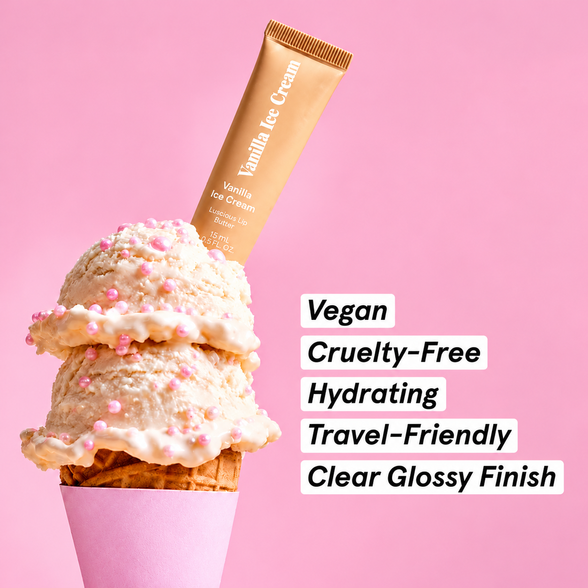 NEW Luscious Lip Butter - Vanilla Ice Cream
